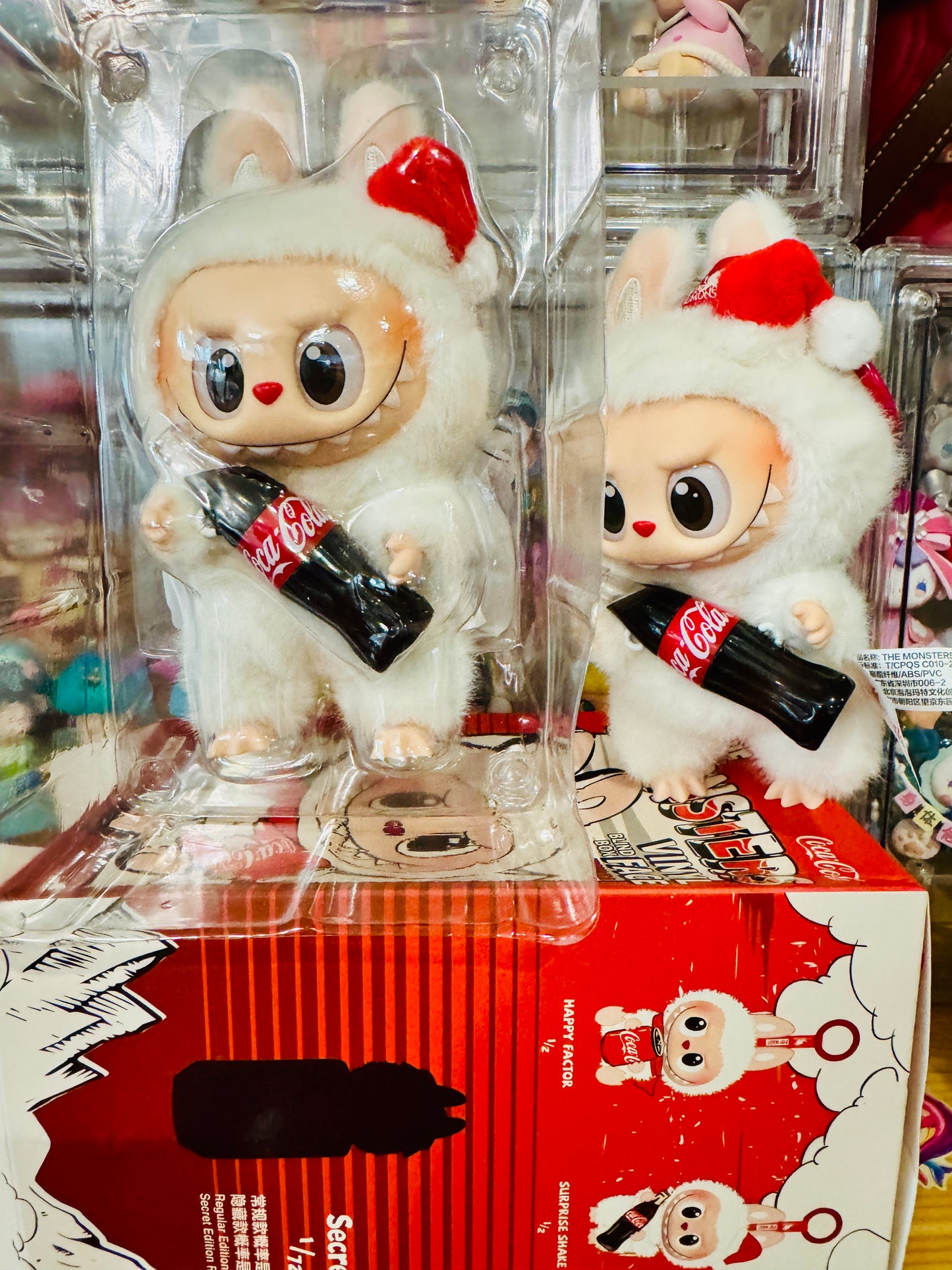 Labubu THE MONSTERS COCA-COLA SERIES-Vinyl Face -