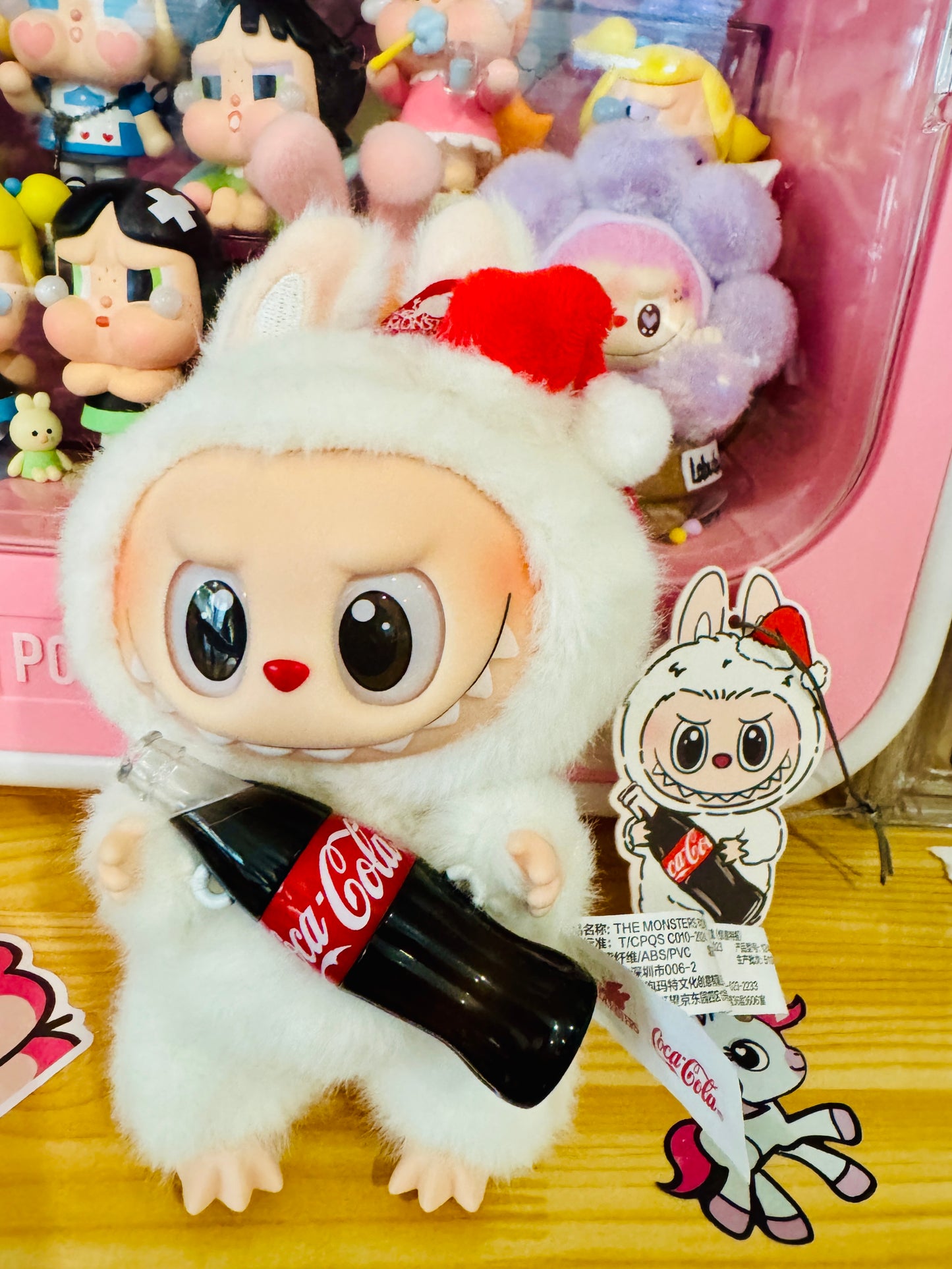 Labubu THE MONSTERS COCA-COLA SERIES-Vinyl Face -